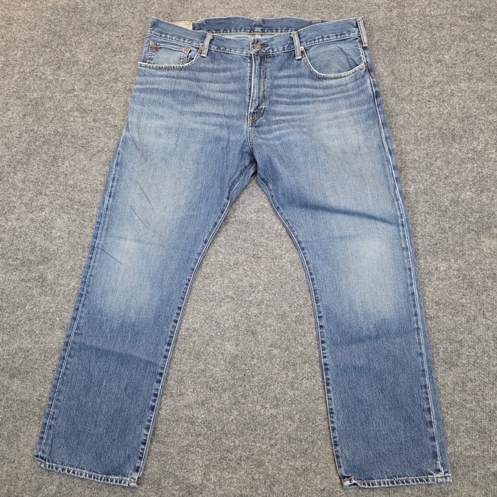 Polo Ralph Lauren Jeans Mens 38x30 Blue Hampton Straight Authentic Dungarees